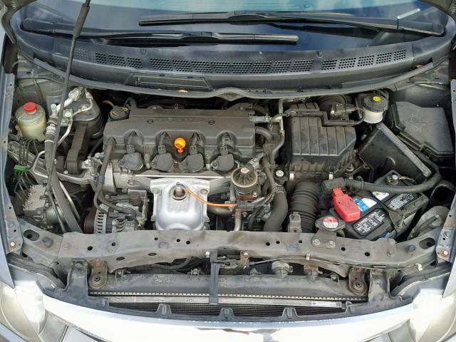 2HGFA16969H357177 - 2009 HONDA CIVIC EXL GRAY photo 7