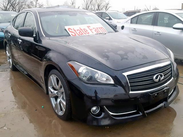 JN1AY1AR5DM590195 - 2013 INFINITI M56 X BLACK photo 1