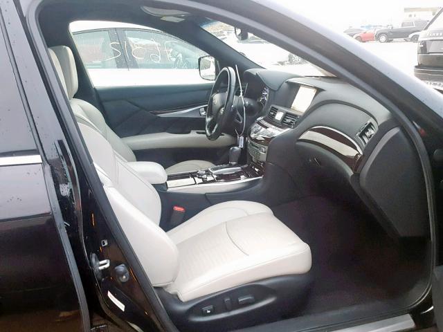 JN1AY1AR5DM590195 - 2013 INFINITI M56 X BLACK photo 5