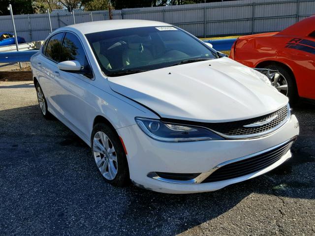 1C3CCCAB4GN126353 - 2016 CHRYSLER 200 LIMITE WHITE photo 1