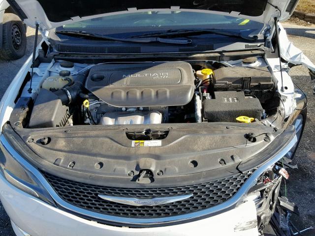 1C3CCCAB4GN126353 - 2016 CHRYSLER 200 LIMITE WHITE photo 7