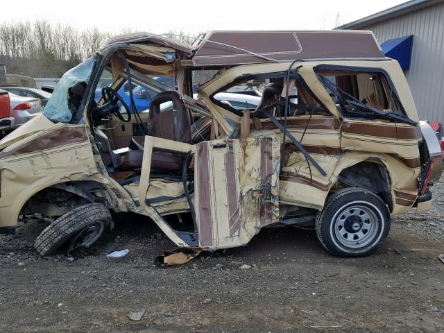 1GBDM15Z2HB210638 - 1987 CHEVROLET ASTRO BEIGE photo 9