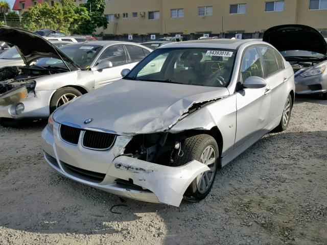 WBAVB17596NK33326 - 2006 BMW 325 I AUTO SILVER photo 2