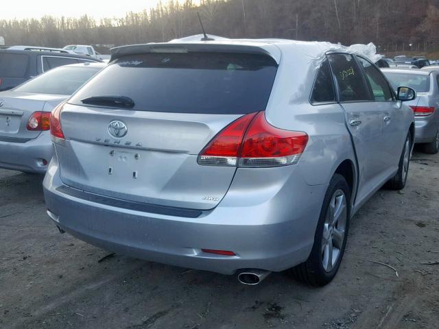 4T3BK11A79U015328 - 2009 TOYOTA VENZA BASE SILVER photo 4