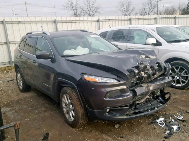 1C4PJMCS0FW521600 - 2015 JEEP CHEROKEE L GRAY photo 1