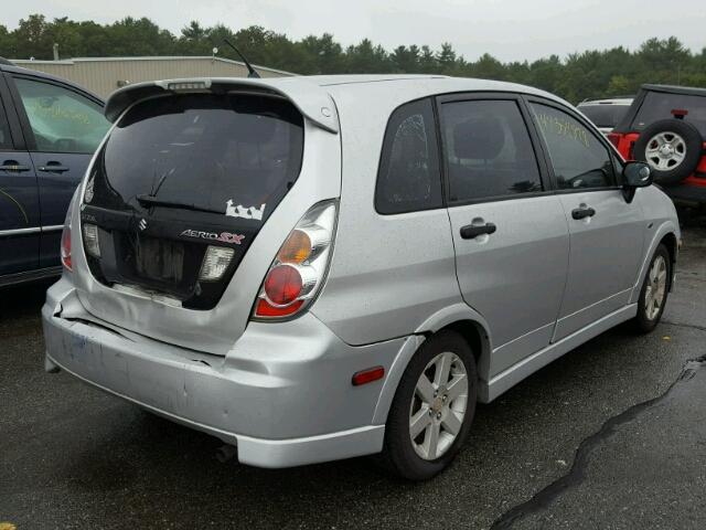 JS2RC62H865351602 - 2006 SUZUKI AERIO SILVER photo 4