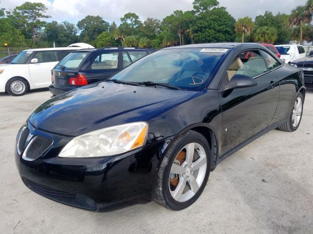 1G2ZH361074133639 - 2007 PONTIAC G6 GT BLACK photo 2