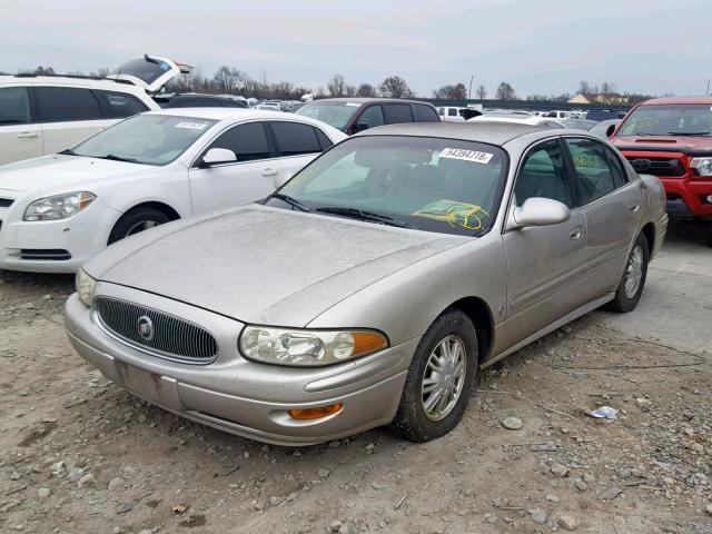 1G4HP52K144153796 - 2004 BUICK LESABRE CU SILVER photo 2