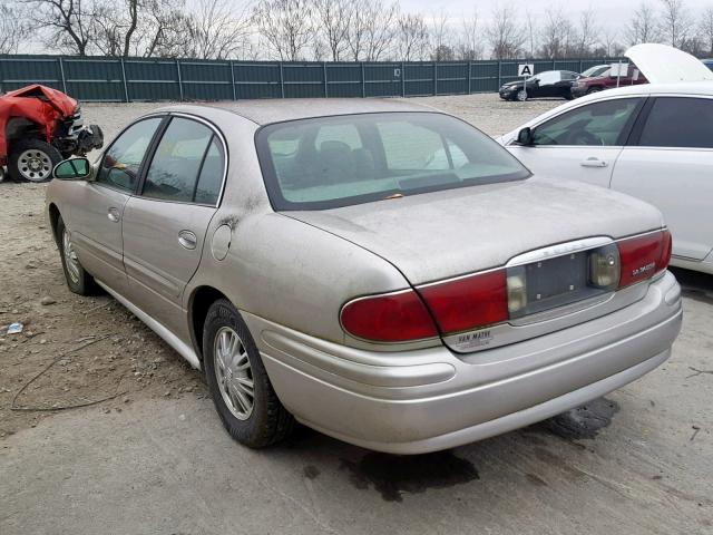 1G4HP52K144153796 - 2004 BUICK LESABRE CU SILVER photo 3