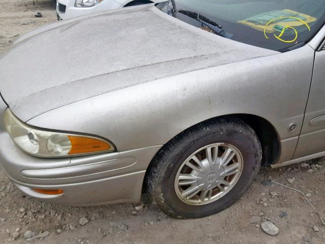 1G4HP52K144153796 - 2004 BUICK LESABRE CU SILVER photo 9