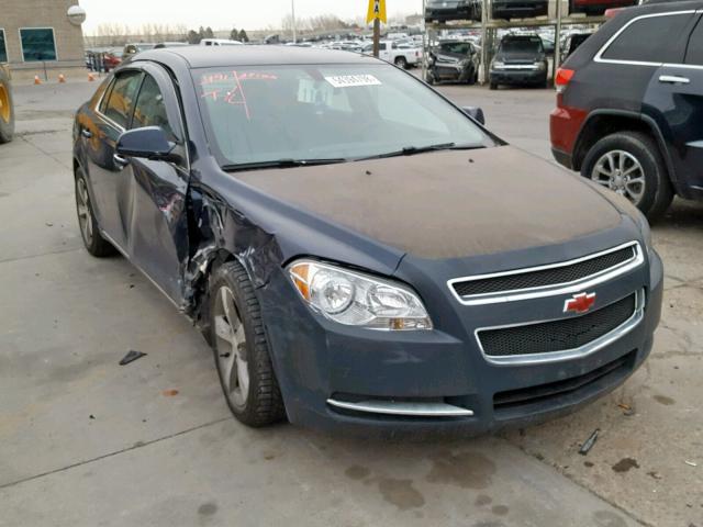 1G1ZC5E17BF267710 - 2011 CHEVROLET MALIBU 1LT BLUE photo 1