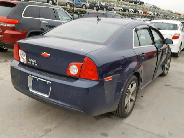 1G1ZC5E17BF267710 - 2011 CHEVROLET MALIBU 1LT BLUE photo 4