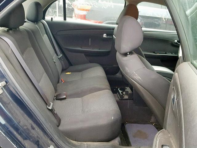 1G1ZC5E17BF267710 - 2011 CHEVROLET MALIBU 1LT BLUE photo 6