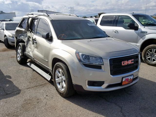 1GKKRPKD7FJ186411 - 2015 GMC ACADIA SLE GOLD photo 1