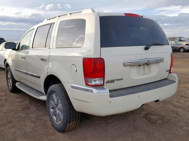 1A8HW58NX8F119755 - 2008 CHRYSLER ASPEN LIMI CREAM photo 3