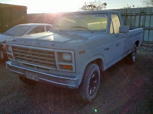 2FTEF25G1BCA78708 - 1981 FORD F250 SILVER photo 2