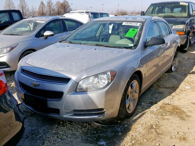 1G1ZG57BX9F138137 - 2009 CHEVROLET MALIBU LS 银色 照片 2