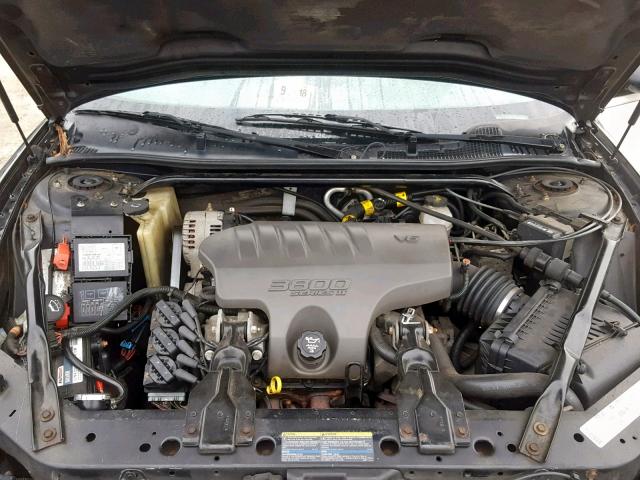 2G1WX12K039327138 - 2003 CHEVROLET MONTE CARL BLACK photo 7