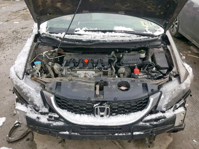 19XFB2F9XFE223278 - 2015 HONDA CIVIC EXL GRAY photo 7