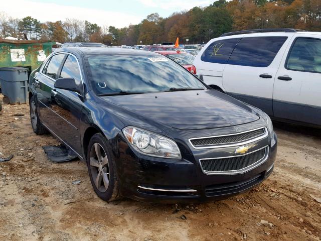 1G1ZD5E07CF379767 - 2012 CHEVROLET MALIBU 2LT BLACK photo 1