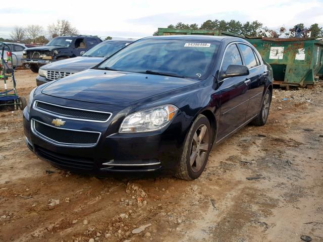 1G1ZD5E07CF379767 - 2012 CHEVROLET MALIBU 2LT BLACK photo 2