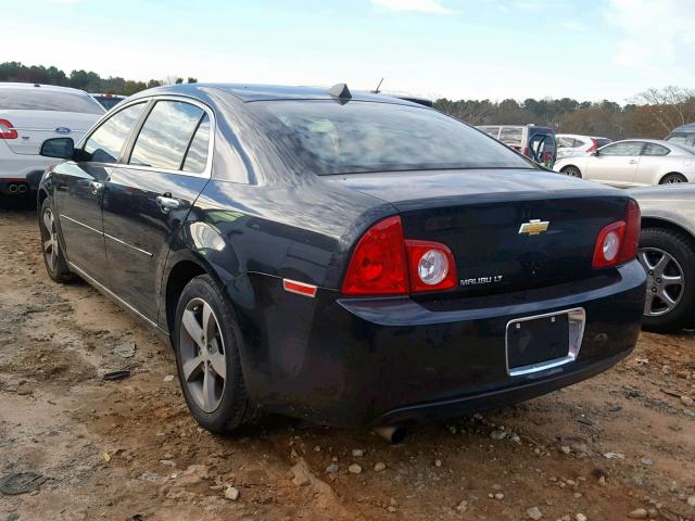 1G1ZD5E07CF379767 - 2012 CHEVROLET MALIBU 2LT BLACK photo 3