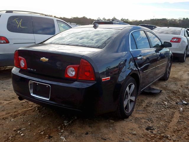 1G1ZD5E07CF379767 - 2012 CHEVROLET MALIBU 2LT BLACK photo 4