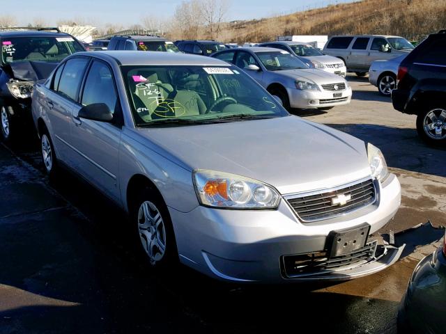 1G1ZS58F07F112983 - 2007 CHEVROLET MALIBU LS SILVER photo 1