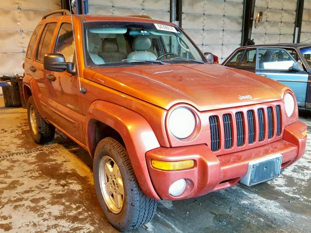 1J4GL58K02W199070 - 2002 JEEP LIBERTY LI RED photo 1