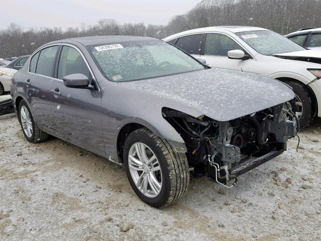 JN1CV6AR4BM405016 - 2011 INFINITI G37 GRAY photo 1