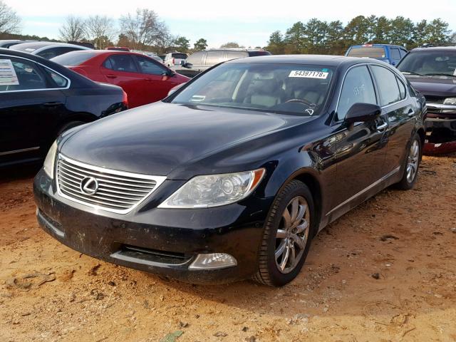 JTHBL46F885059765 - 2008 LEXUS LS 460 BLACK photo 2