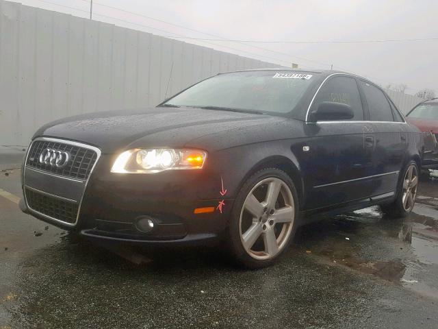 WAUBF78E46A108217 - 2006 AUDI A4 S-LINE BLACK photo 2