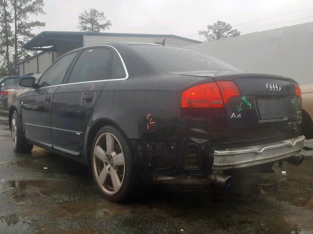 WAUBF78E46A108217 - 2006 AUDI A4 S-LINE BLACK photo 3