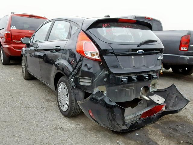 3FADP4TJ6GM172149 - 2016 FORD FIESTA S BLACK photo 3