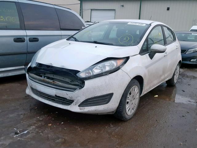 3FADP4TJ5FM222280 - 2015 FORD FIESTA S WHITE photo 2