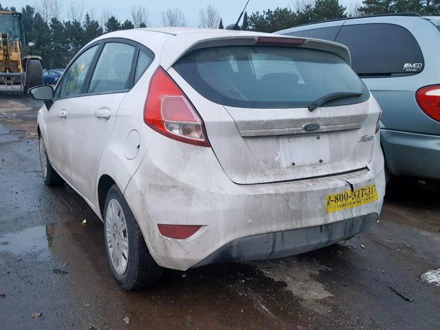 3FADP4TJ5FM222280 - 2015 FORD FIESTA S WHITE photo 3