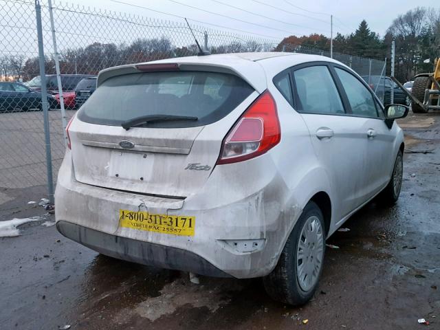 3FADP4TJ5FM222280 - 2015 FORD FIESTA S WHITE photo 4