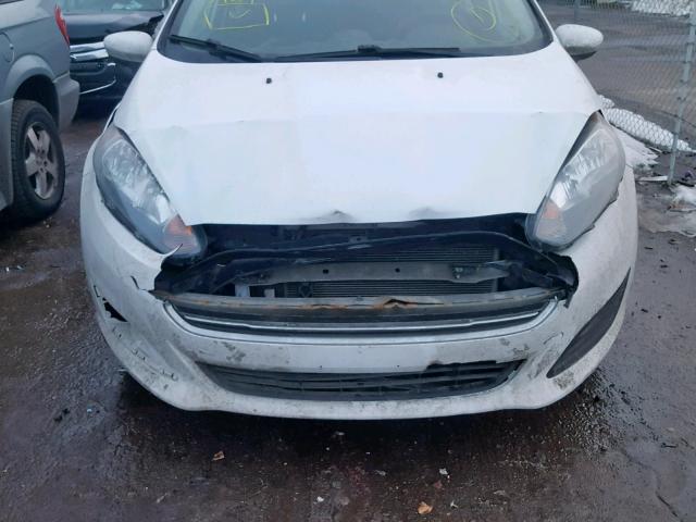 3FADP4TJ5FM222280 - 2015 FORD FIESTA S WHITE photo 9