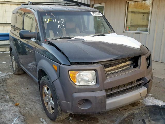 5J6YH28563L002694 - 2003 HONDA ELEMENT EX GRAY photo 1