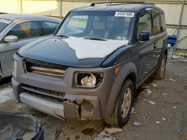 5J6YH28563L002694 - 2003 HONDA ELEMENT EX GRAY photo 2