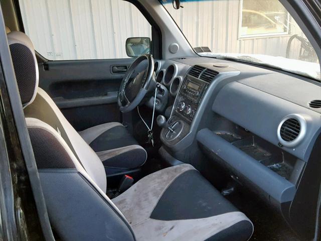 5J6YH28563L002694 - 2003 HONDA ELEMENT EX GRAY photo 5