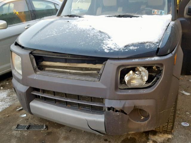 5J6YH28563L002694 - 2003 HONDA ELEMENT EX GRAY photo 9