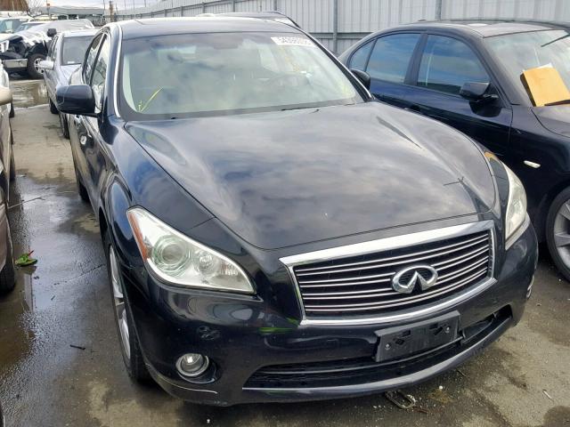 JN1BY1AP6BM320666 - 2011 INFINITI M37 BLACK photo 1