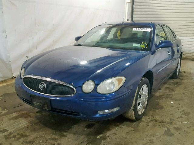 2G4WC532351316043 - 2005 BUICK LACROSSE C BLUE photo 2