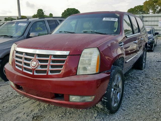 1GYFK66888R173870 - 2008 CADILLAC ESCALADE E MAROON photo 2