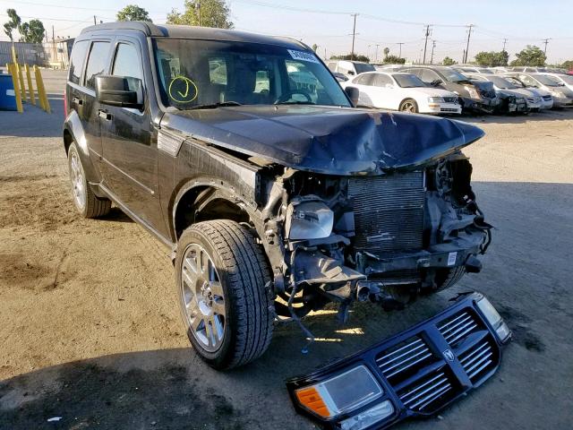 1D8GT58627W683078 - 2007 DODGE NITRO R/T BLACK photo 1