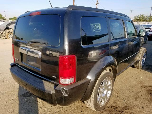 1D8GT58627W683078 - 2007 DODGE NITRO R/T BLACK photo 4