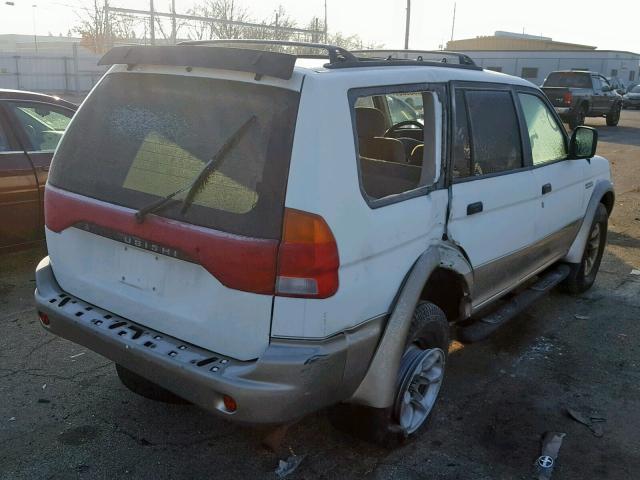 JA4LS31P8WP003100 - 1998 MITSUBISHI MONTERO SP WHITE photo 4