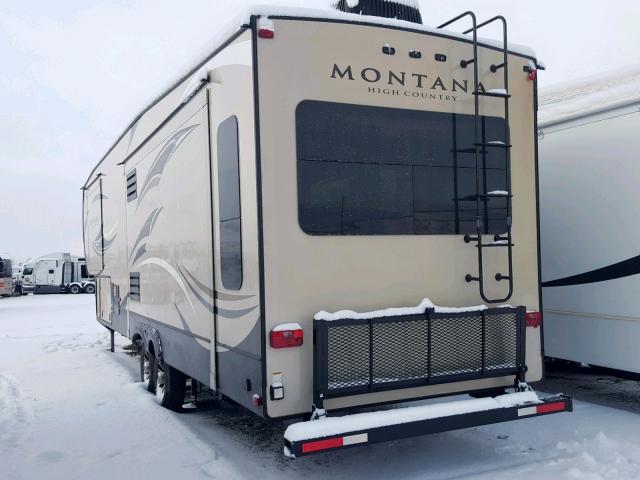 4YDF35222HA740388 - 2017 KEYSTONE MONTANA CREAM photo 3