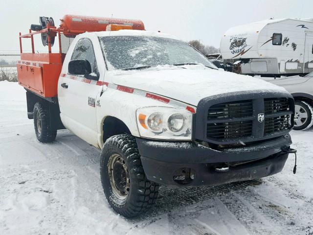 3D7KS26L09G505714 - 2009 DODGE RAM 2500 WHITE photo 1